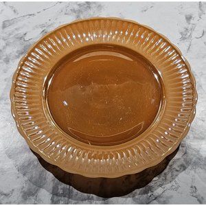 Vintage Anchor Hocking Fire King Luster Oven Ware 7.25"  Dessert Plate